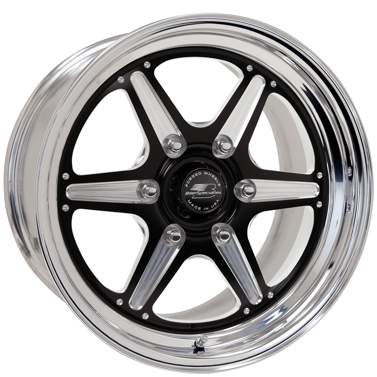 Billet Specialties Street Lite Wheel 6 LT - Black 17x8 - BRS36780
