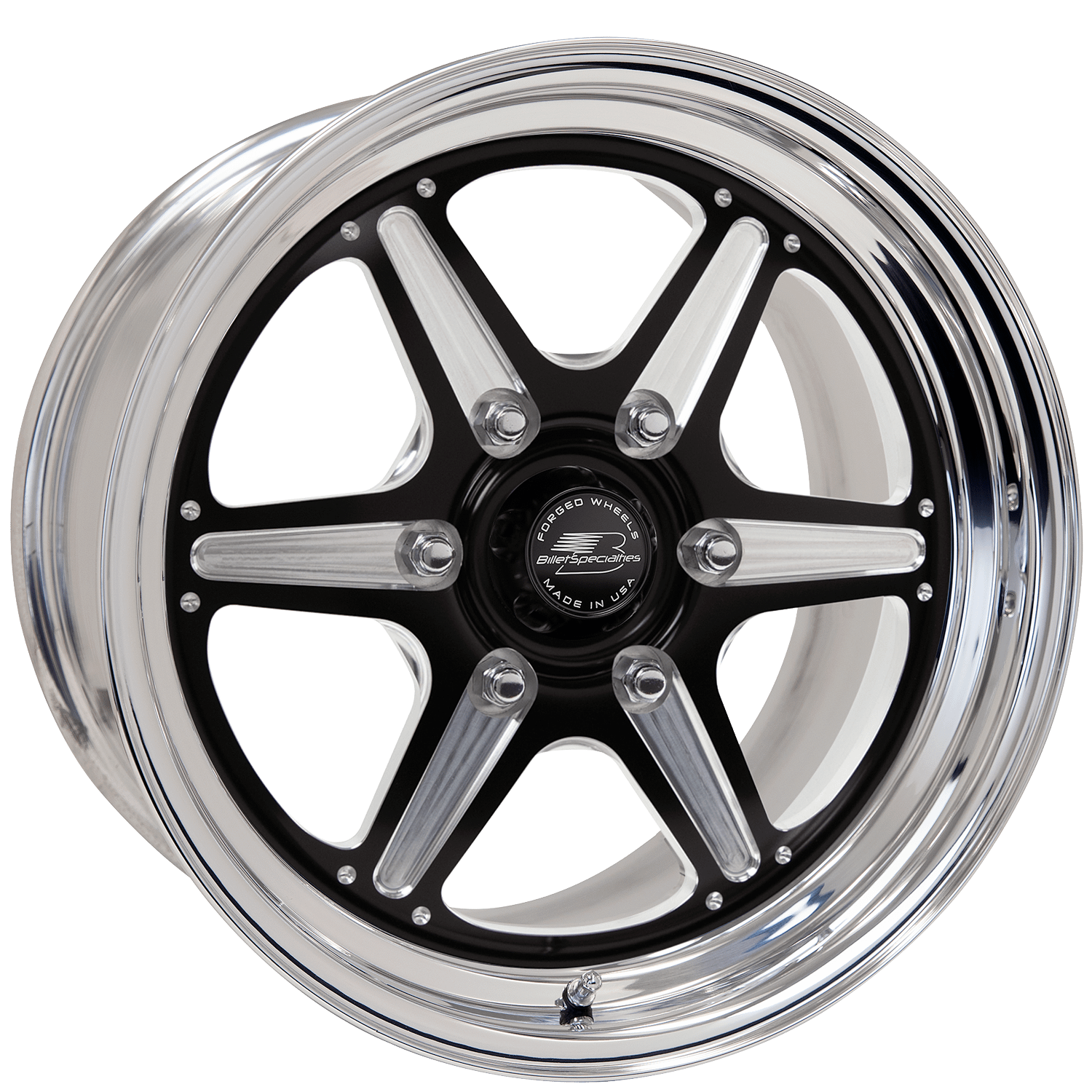 Billet Specialties Street Lite Wheel 6 LT - Black 17x10 - BRS36710