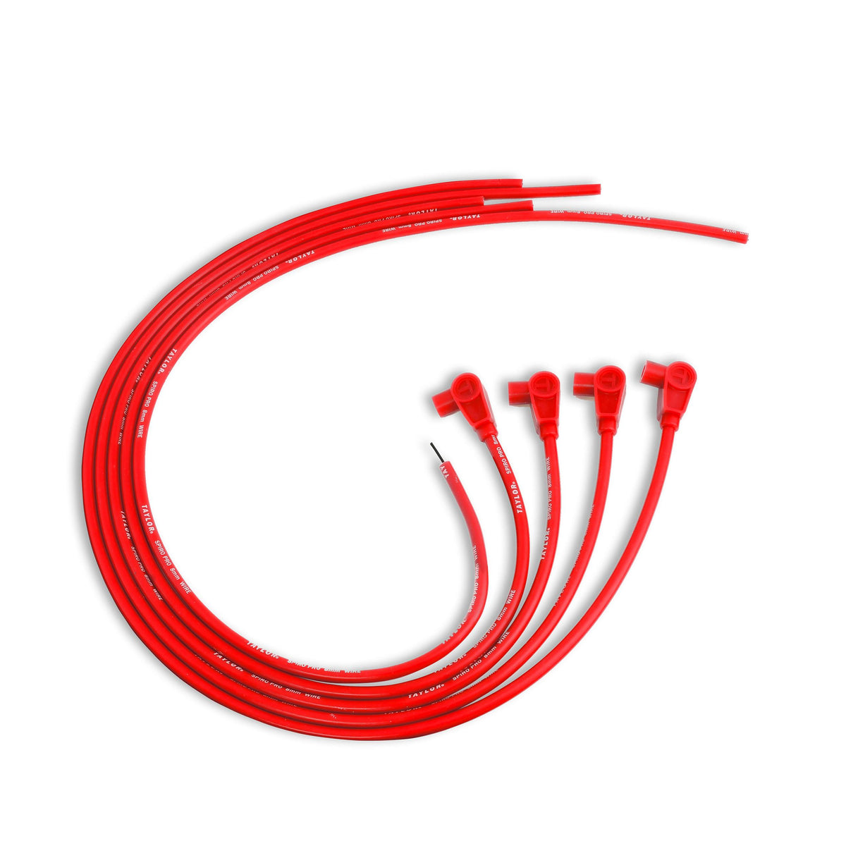 TAYLOR CABLE 8mm Spiro-Pro univ 4 cyl 90 red - 73237