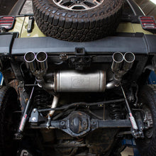 AFE Axle-Back Exhaust System (2007-2018 Jeep Wrangler V6-3.6/3.8L) - 49-48086-P