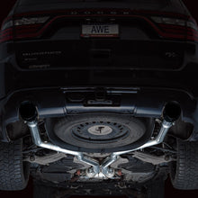 AWE Track Edition Exhaust - Diamond Black Tips (2011-2024 Dodge Durango 5.7L) - 3020-33575