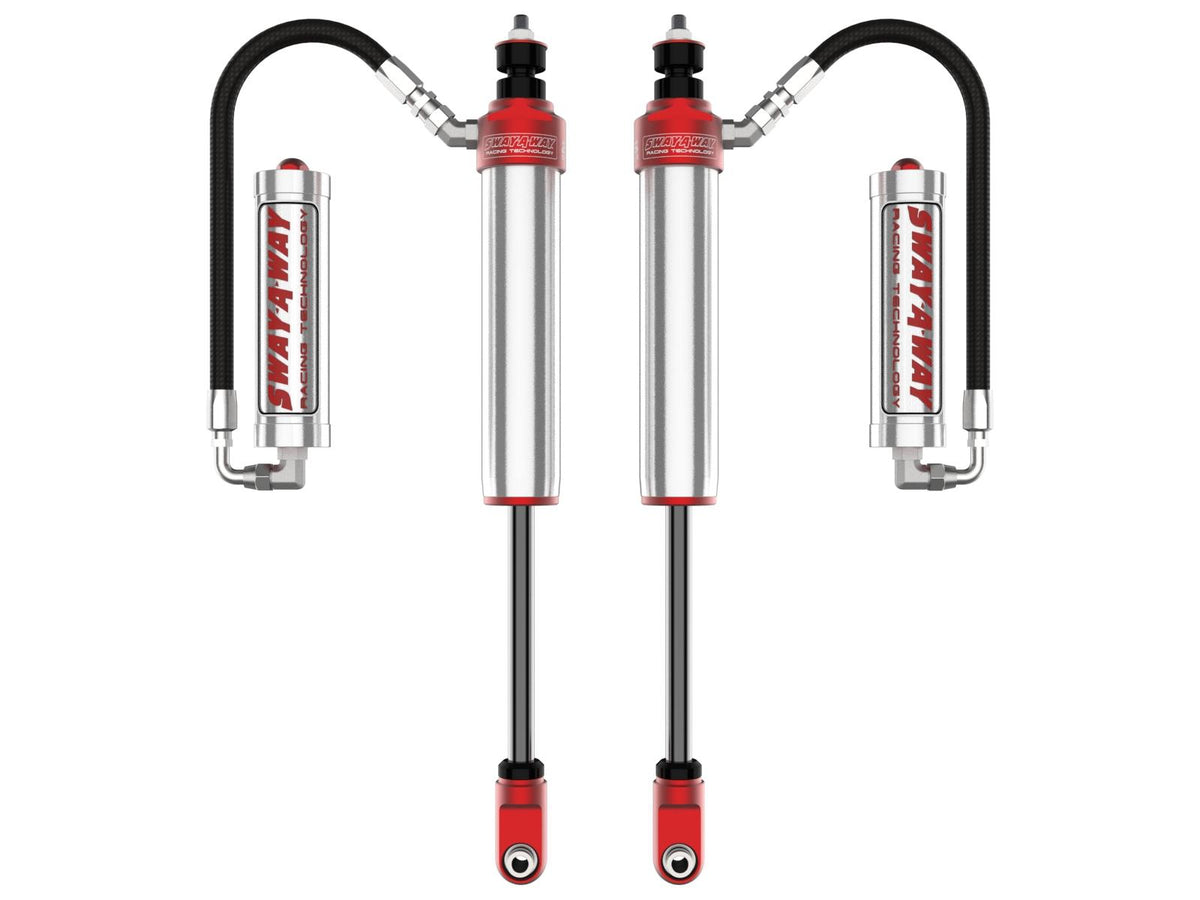 AFE Sway-A-Way 2.5 Front Shock Kit w/ Remote Reservoirs for 4-6 IN Lifts (2017-2024 F-250 Super Duty , F-350 Super Duty) - 301-5600-16