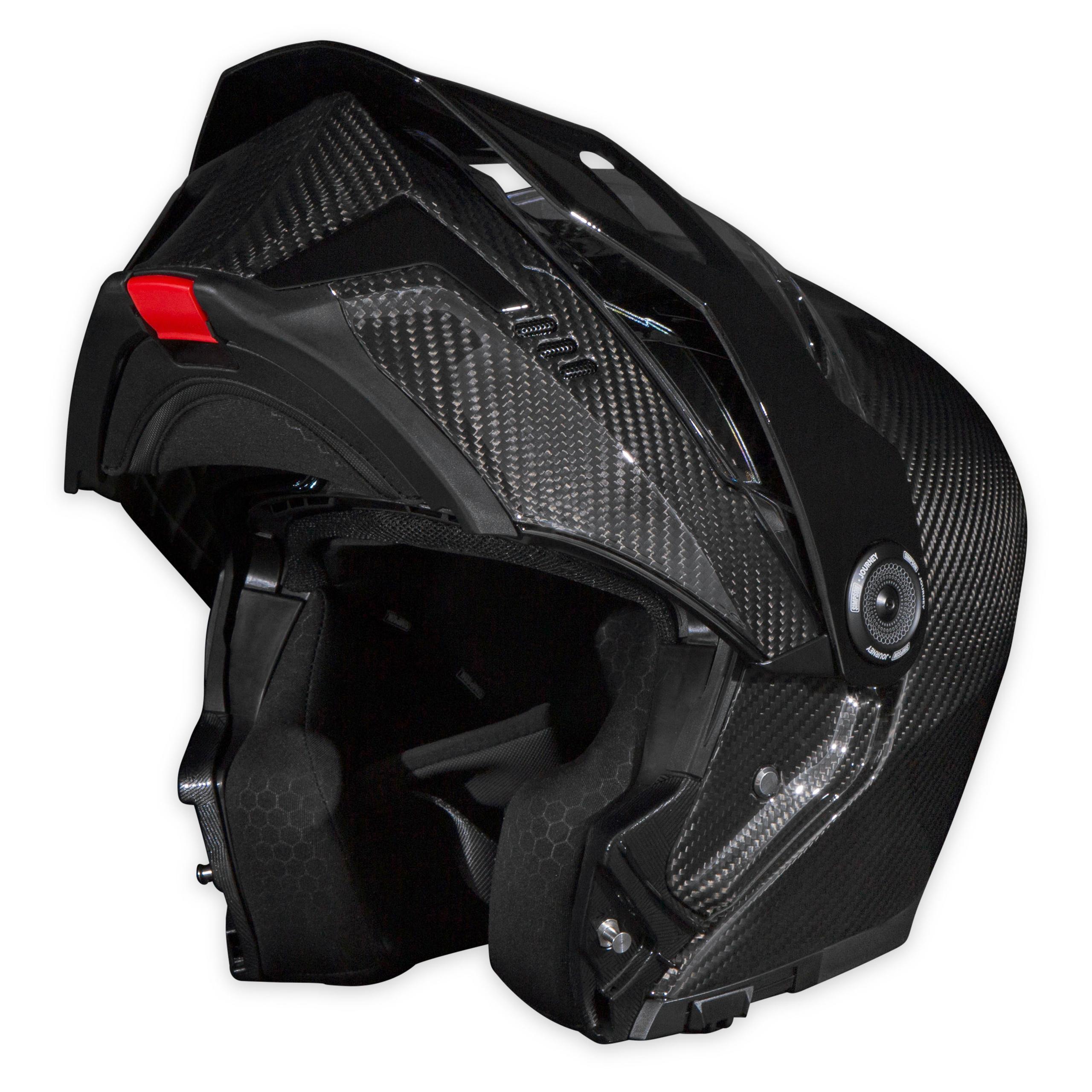 Simpson Racing Motorcycle Journey Bandit Helmet - Carbon - JBCSM