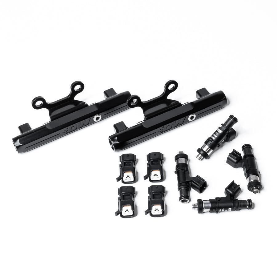 DeatschWerks Subaru upgrade fuel rails and 750cc injectors (2002-2017 Impreza, Legacy, WRX, WRX STI) - 6-102-0750