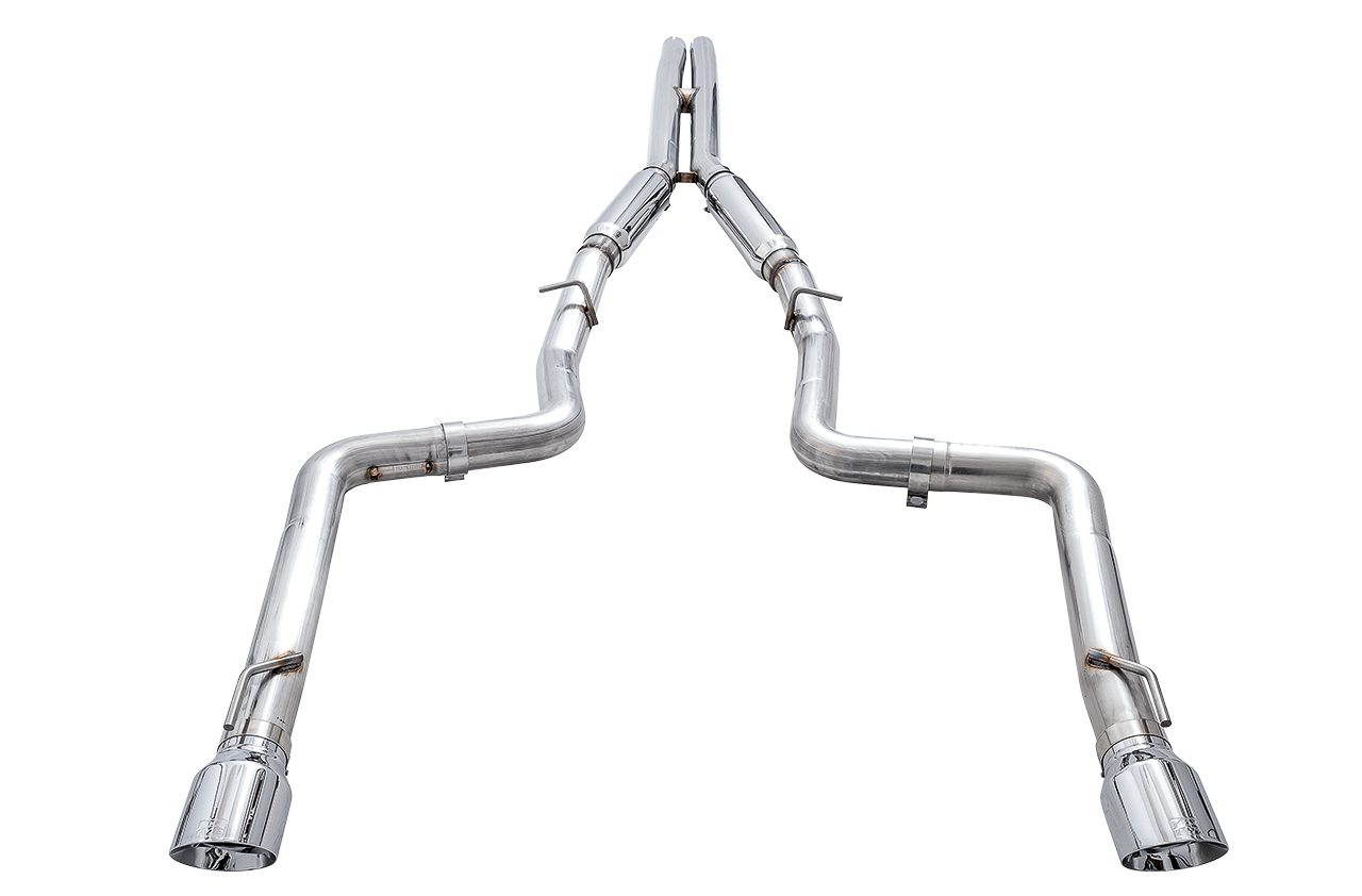 AWE 3015-32112 AWE Track Edition Exhaust - Silver Tips (2015-2020 Dodge Charger 6.4L / 6.2L SC)