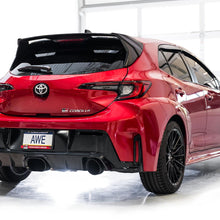 AWE Track Edition Exhaust for GR Corolla - Diamond Black Tips - 3020-53472