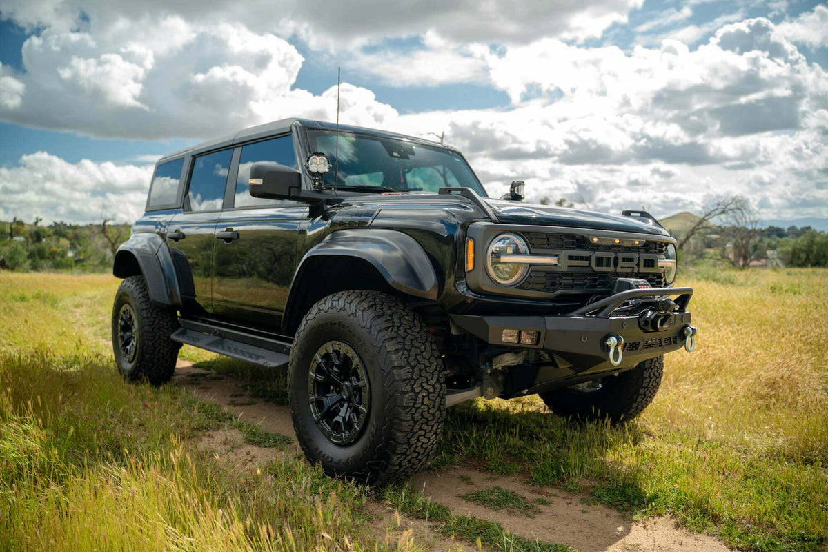 DV8 Offroad 2022-2025 Ford Bronco Spec Series Winch Front Bumper - FBFR-01