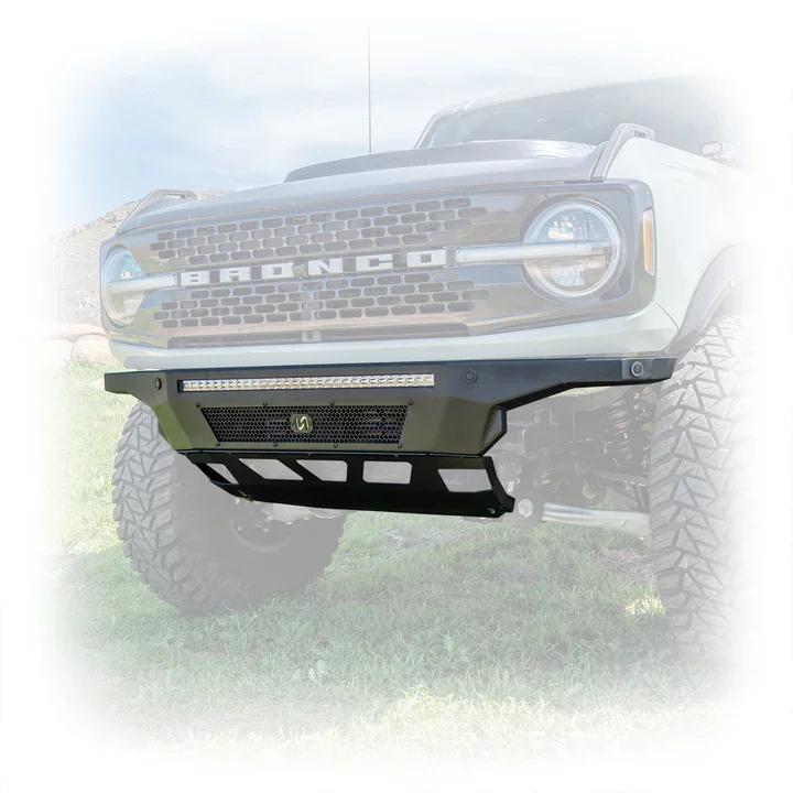 Turn Offroad 2021+ Ford Bronco Hyperlyte Front Bumper & Skid Plate - FB3-M1