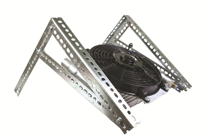 BD Diesel Xtruded Trans Oil Cooler - 3/8 Inch Cooler Lines - 1030606-3/8