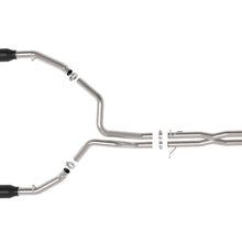 AFE Vulcan Series 3 IN to 3-1/2 IN Stainless Steel Cat-Back Exhaust System Black (2025 1500 RHO) - 49-32087-B