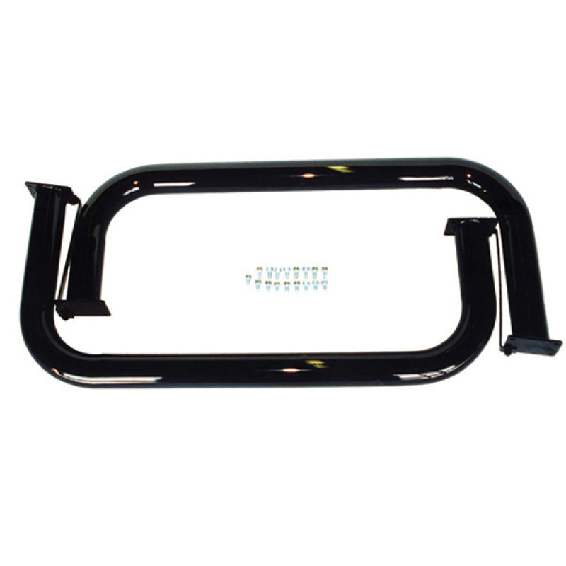 Rugged Ridge Tube Side Step Kit Black Round; 76-86 Jeep Cj7 - 11504.03