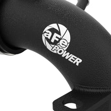 aFe BladeRunner Aluminum Hot and Cold Charge Pipe Kit - Black (2021-2025 Ford Bronco 2.7L) - 46-20584-B