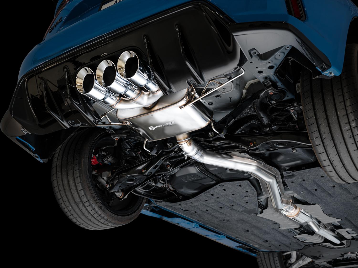 AWE Touring Edition for FL5 CTR - Triple Chrome Tips - 3015-52287