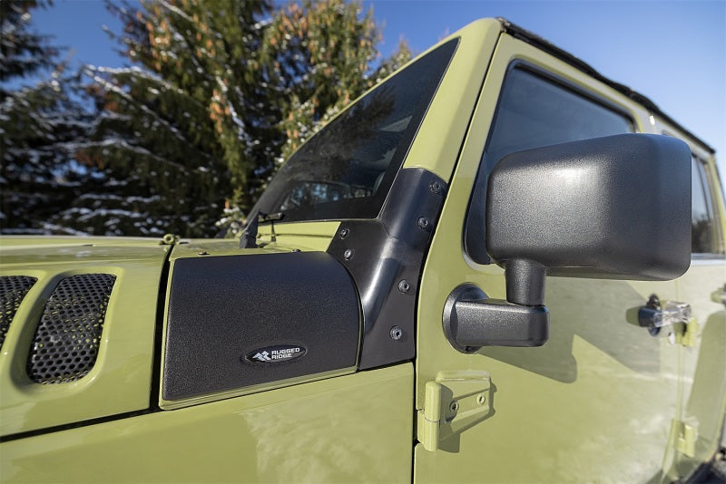 Rugged Ridge Cowl Guard Body Armor;Black;Jeep - 11651.79