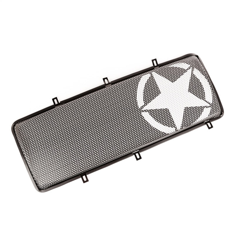 Rugged Ridge Spartan Grille Insert Military Star; 07-18 Jeep Wrangler Jk - 12034.21
