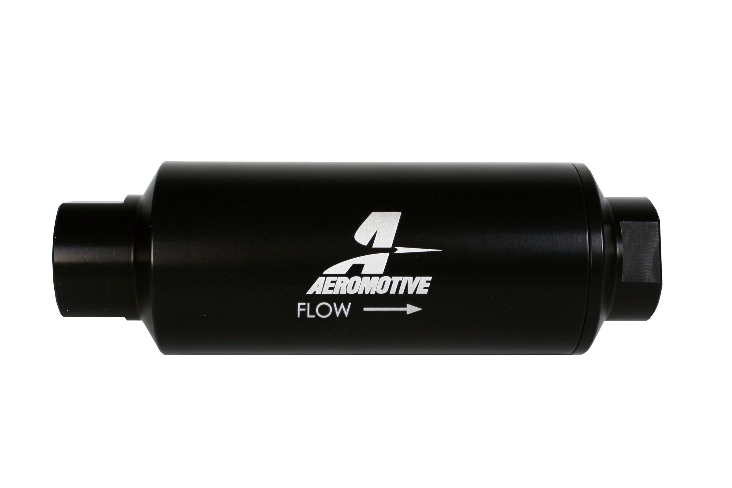 Aeromotive 10-Micron Microglass In-Line Filter With Orb-12 Ports - 12341