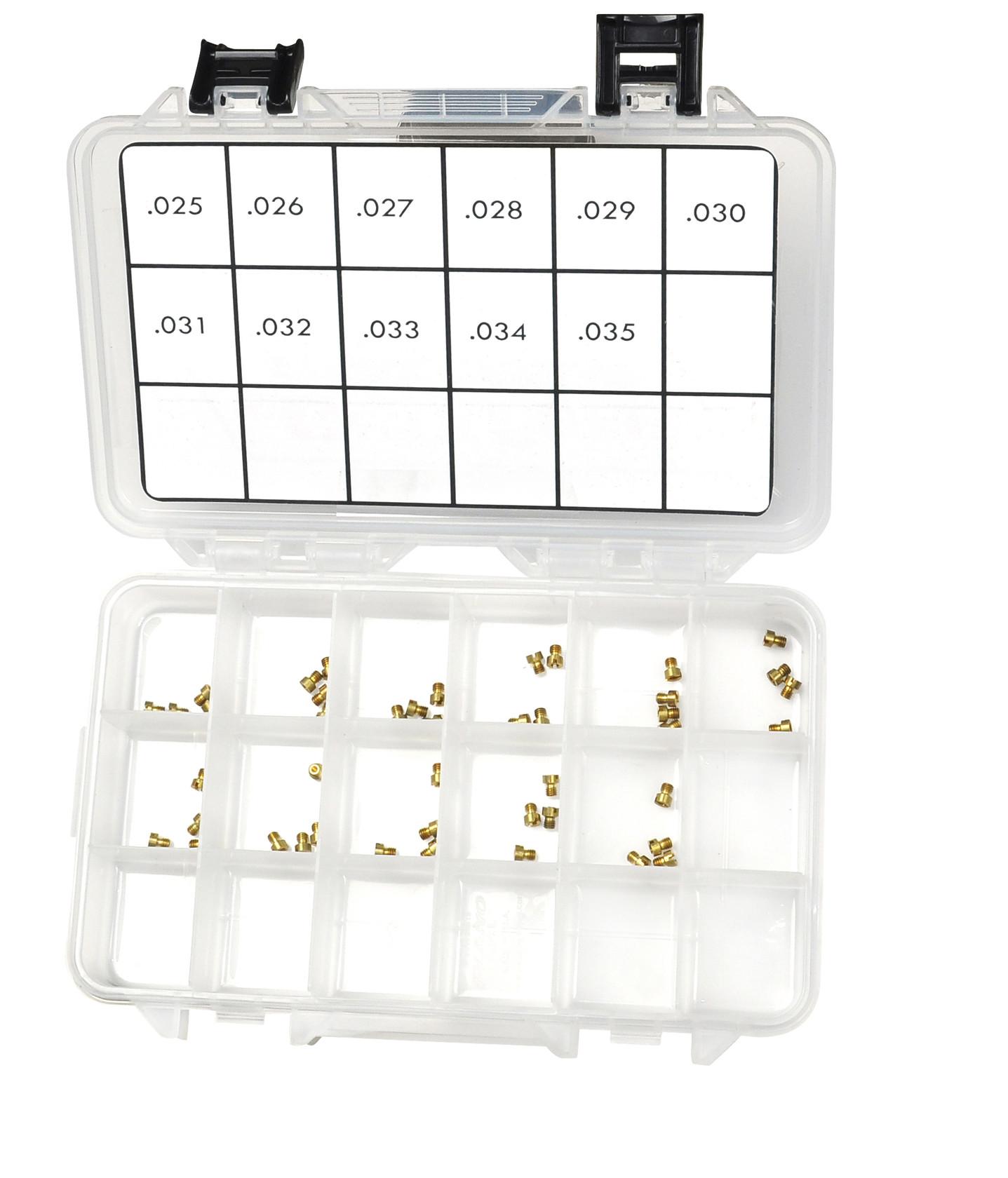Quickfuel Air Bleed Assortment Kit .045" - .055" 36-45. - 36-45QFT