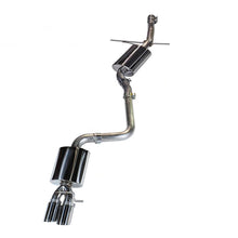 AWE Tuning Audi B8 A4 Touring Edition Exhaust - Single Side Diamond Black Tips - 3015-23010
