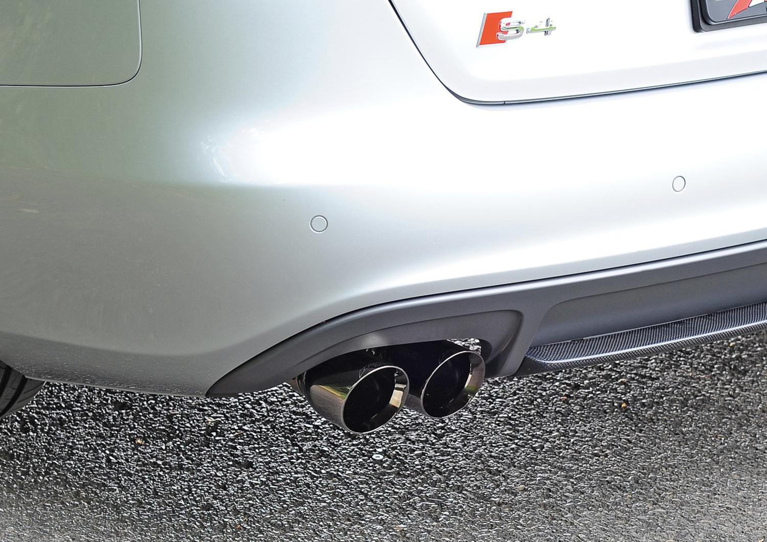 AWE Tuning Audi B8 / B8.5 S4 3.0T Touring Edition Exhaust - Diamond Black Tips (90mm) - 3010-43014