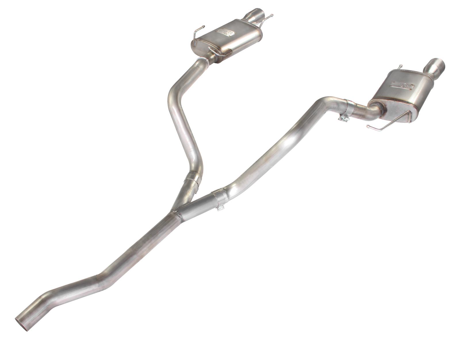 AFE Cat-Back Exhaust System (2005-2009 Ford Mustang V6-4.0L) - 49-43047