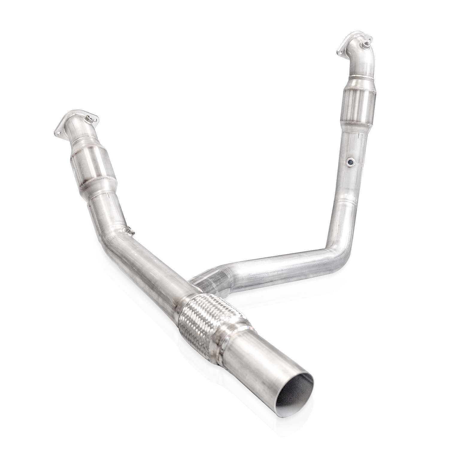 Stainless Works Downpipe Standard Cat (2021-2025 Ford Bronco 2.7L) - FBRDPCAT