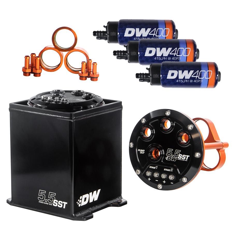 DeatschWerks 5.5L Surge Tank - 6-401-55ST