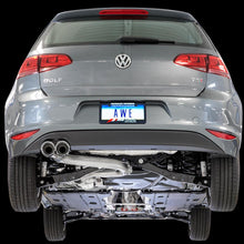 AWE Tuning VW MK7 Golf 1.8T Track Edition Exhaust w/Chrome Silver Tips (90mm) - 3020-22020