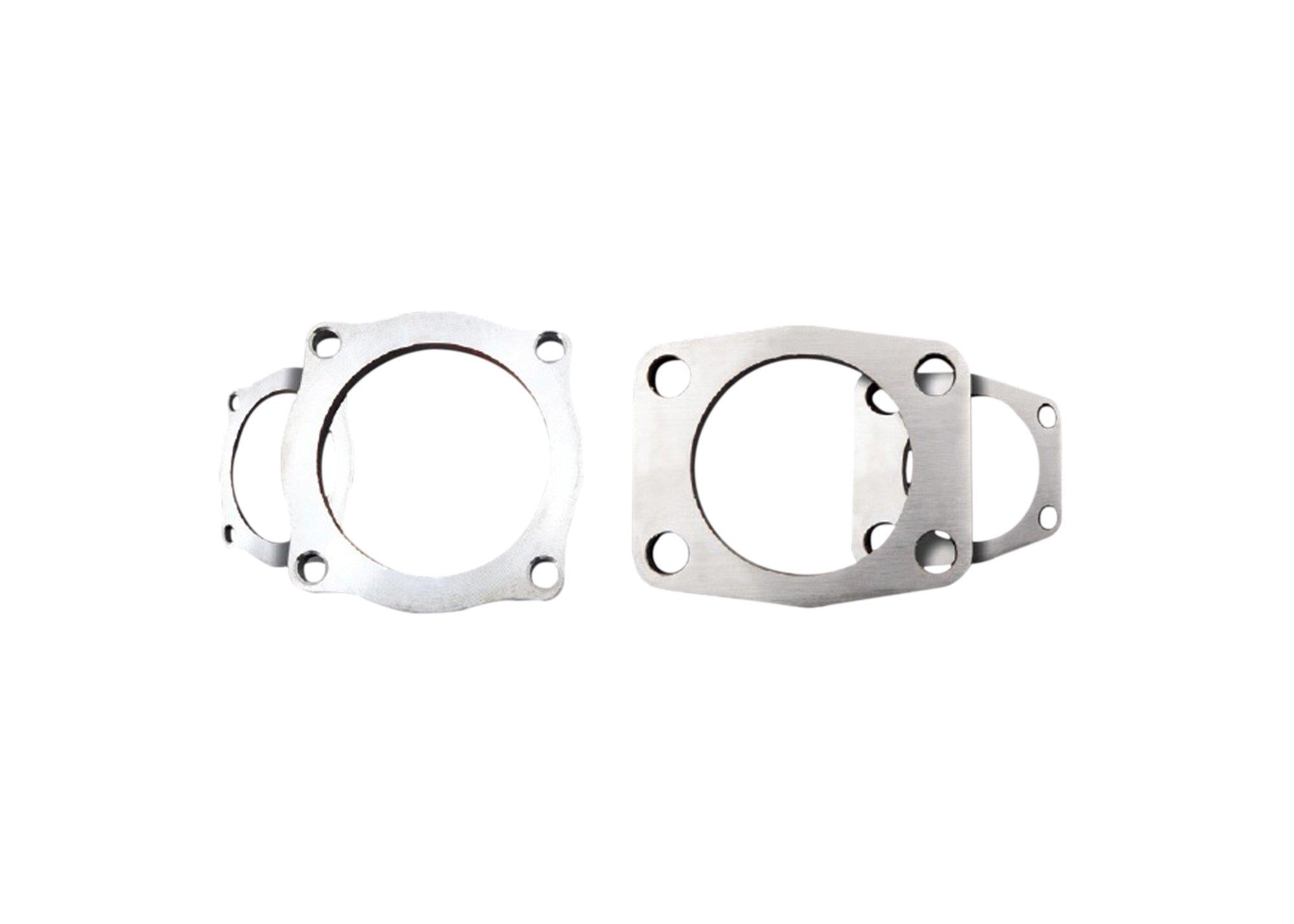 XForce Flange 4 bolt laser cut 304SS 3" - F4S-3