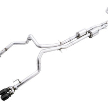AWE 0FG Catback Exhaust - Quad Diamond Black Tips (2022-2023 GMC Silverado ZR2 / Sierra AT4X) - 3015-43284