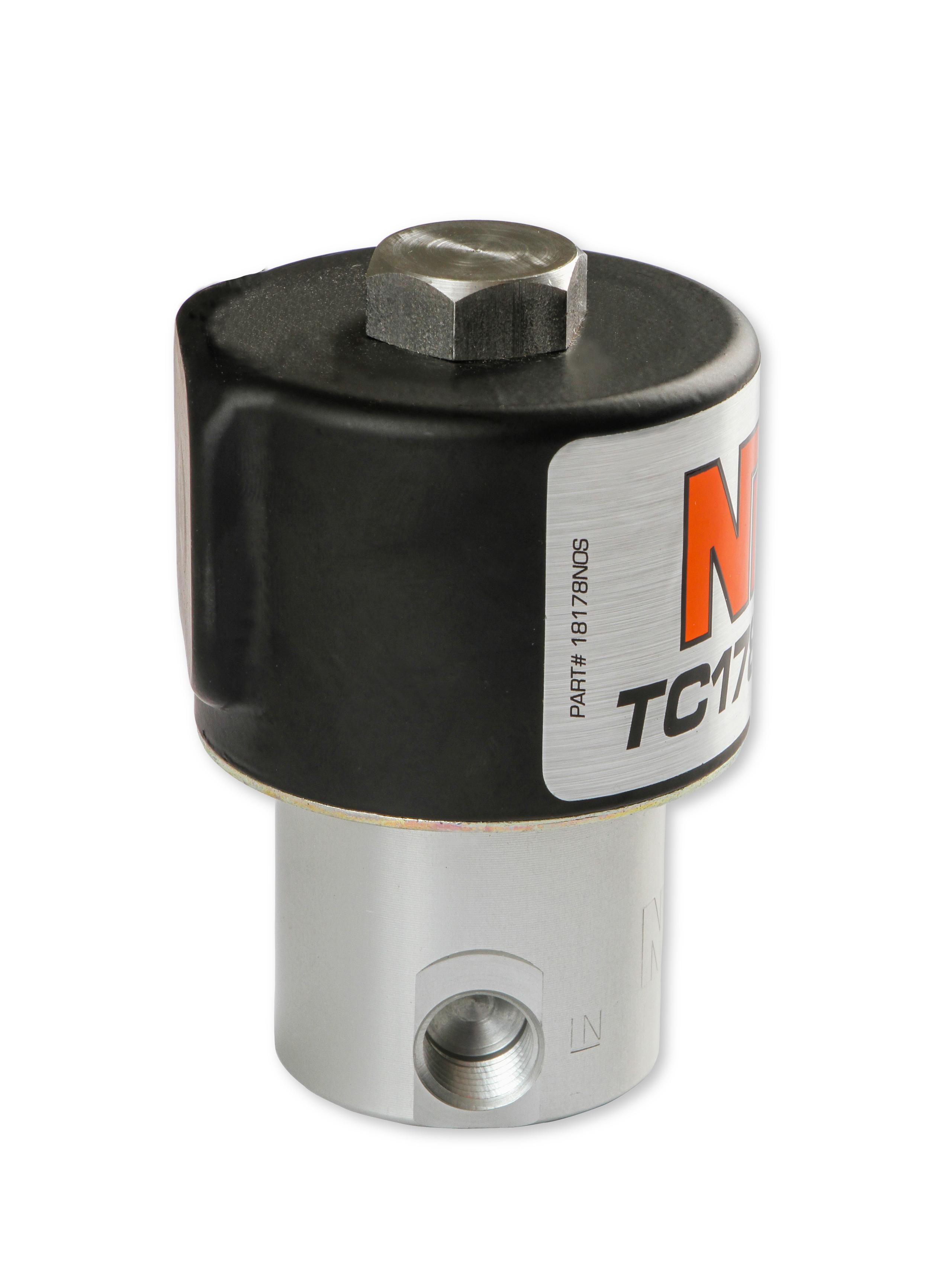 NOS  Nitrous Solenoid - Black. - 18178BNOS
