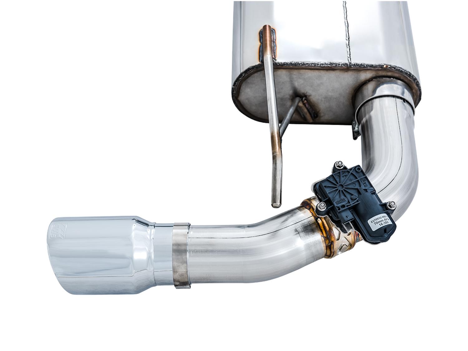 AWE 3025-32024 2016-2018 Focus RS Switchpath Catback Exhaust with Chrome Silver Tips