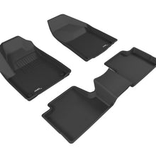 3D MAXpider 2015-2020 Jeep Cherokee Kagu 1st & 2nd Row Floormats - Black