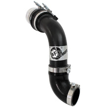 AFE BladeRunner 3 IN Aluminum Cold Charge Pipe Black (2011-2016 F-250 Super Duty, F-350 Super Duty) - 46-20149-B