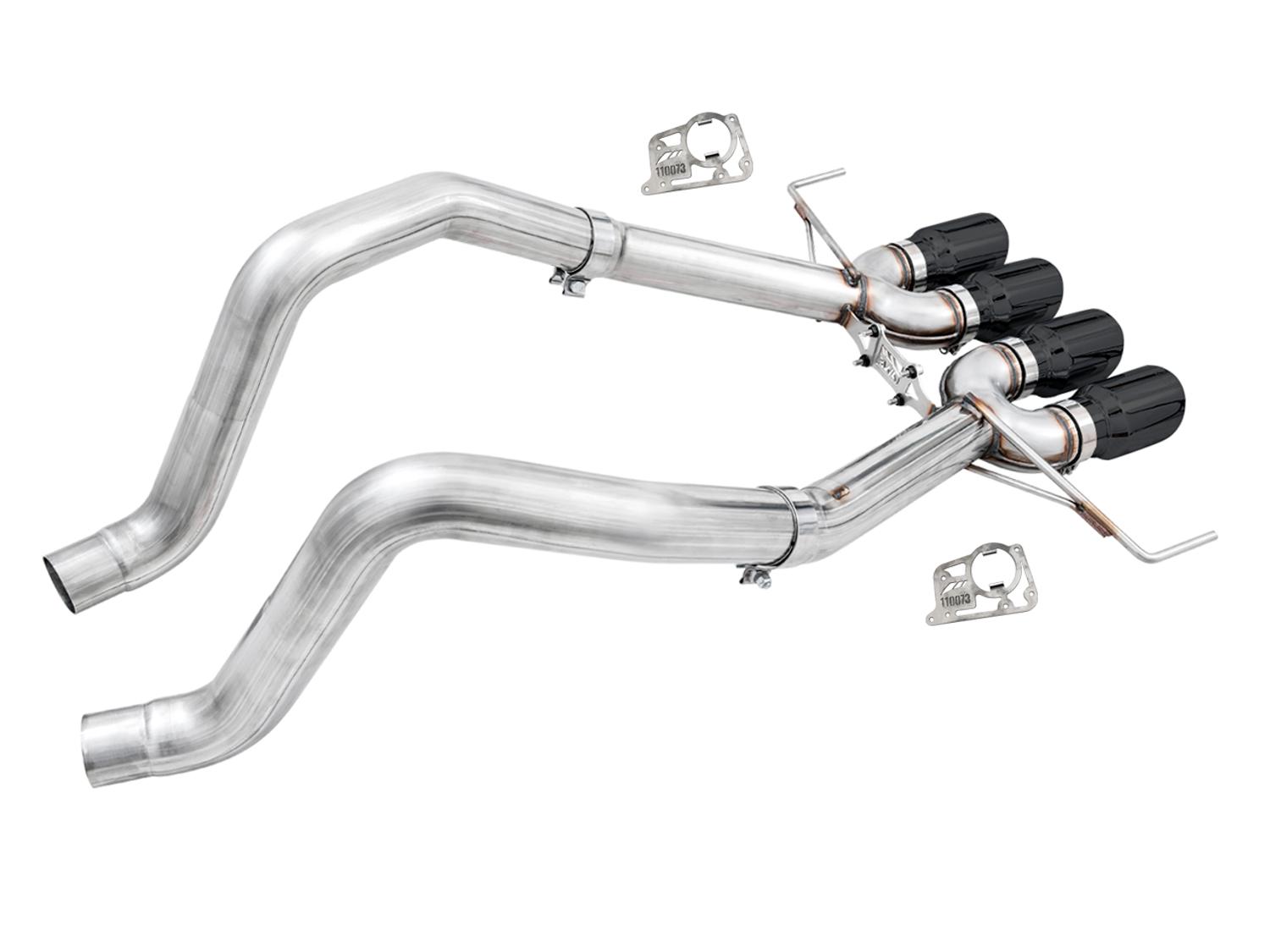 AWE Tuning 14-19 Chevy Corvette C7 Z06/ZR1 (w/o AFM) Track Edition Axle-Back Exhaust w/Black Tips - 3020-43081