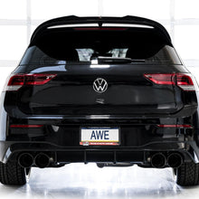 AWE Touring Edition Exhaust for Volkswagen MK8 Golf R - Diamond Black Tips - 3015-43658