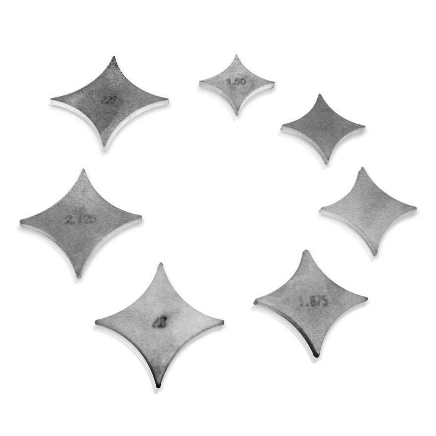 Stainless Works Filler Diamond 1-3/4" Primaries - FCFD175