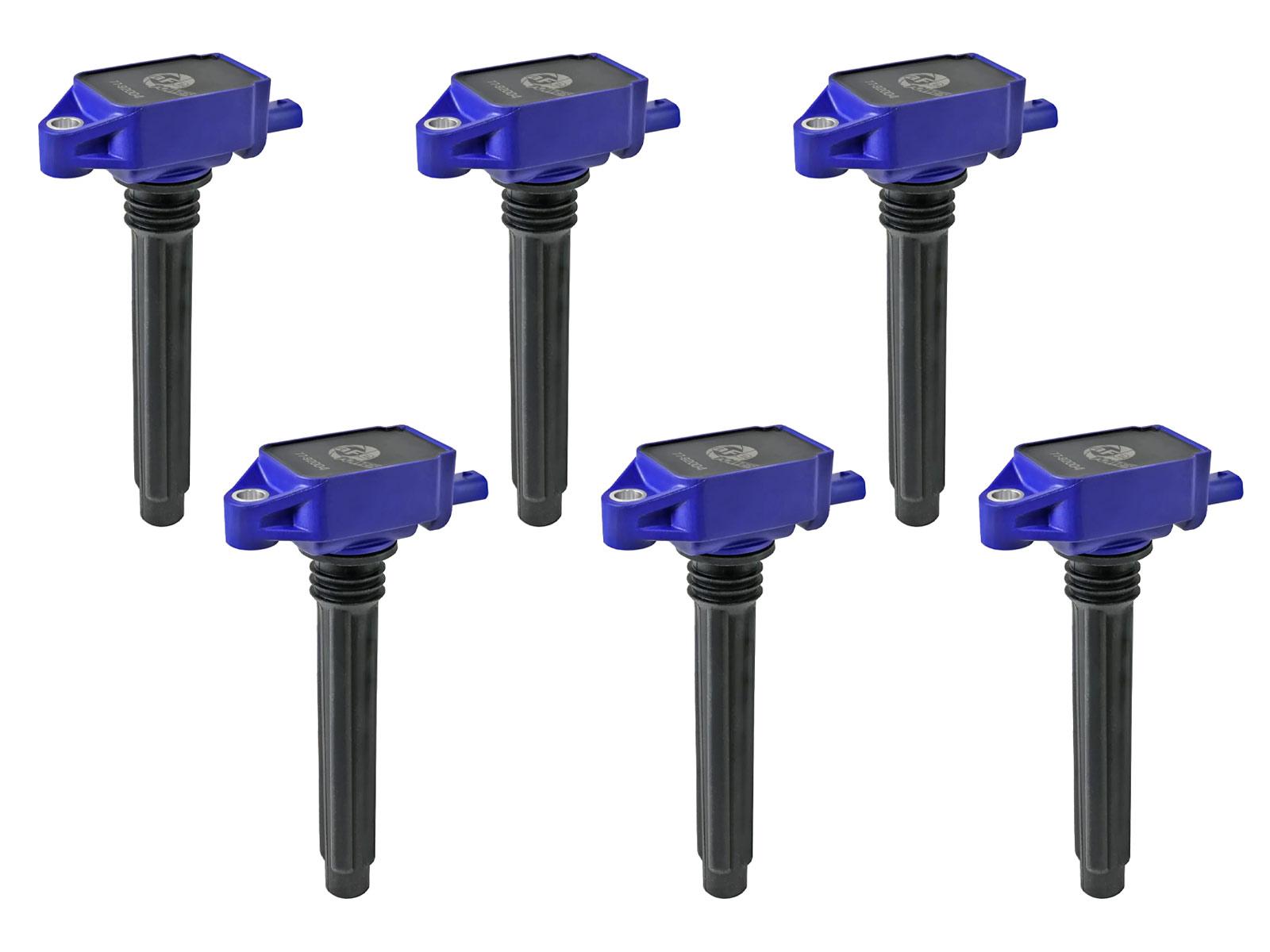 AFE SCORCHER High-Performance Ignition Coil (6 Pack) (2011-2023 Ram, Chrysler, Dodge, Jeep Fitments) - 77-92004-MC