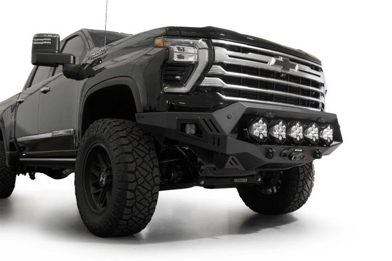Addictive Desert Designs 2023-2025 Chevrolet Silverado 2500, 3500 Bomber HD Front Bumper - F820043500103