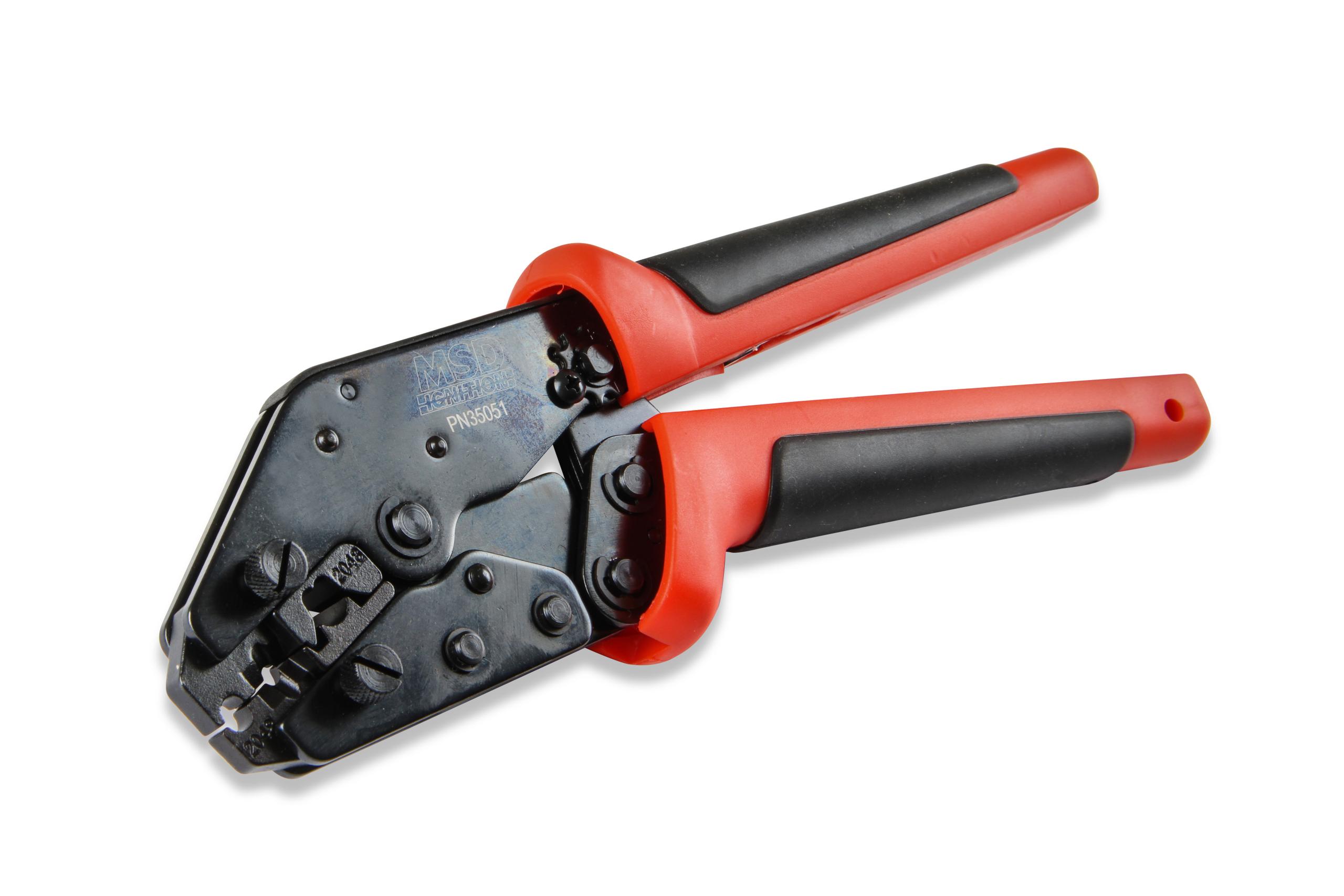Msd 35051 Pro Crimp Tool, Ratchet Action