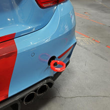 aFe CONTROL Rear Tow Hook Red - 450-502002-R
