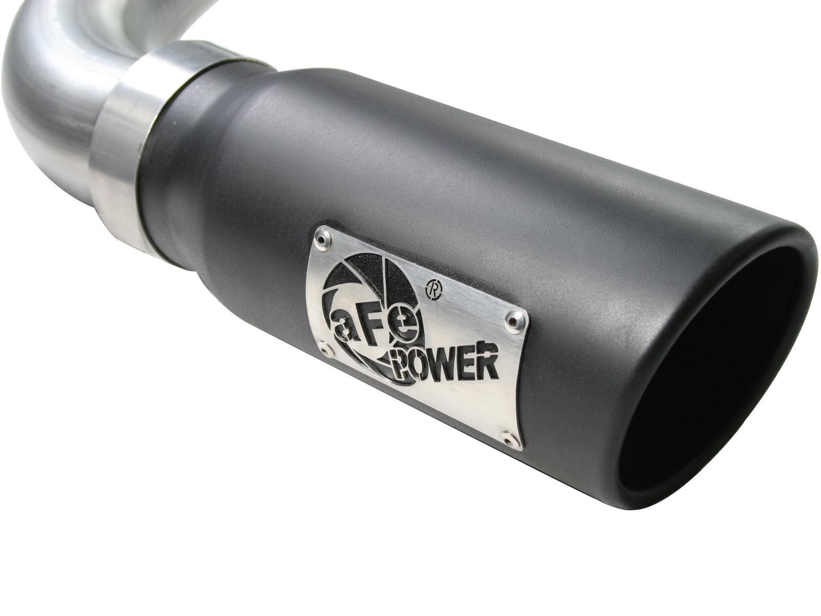AFE MACH Force-Xp 3" 409 Stainless Steel Cat-Back Exhaust System - Black Tip (1999-2003 GM Silverado / Sierra 1500 V6/V8)- 49-44012-B