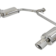 AFE Takeda 1-3/4 IN to 2-1/4 IN 304 Stainless Steel Axle-Back Exhaust w/ Polish Tips (2013-2017 Accord, Accord) - 49-36604
