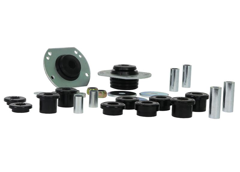 Whiteline Performance Control Arm/Strut Rod Kit Essential Front Vehicle Kit Contains W53175, W82047 And W81099 Whiteline (2004-2006 GTO) - WCOM5C