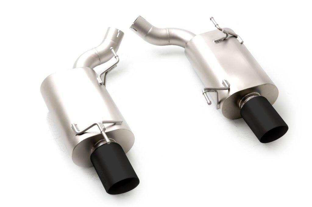 Long Tube Headers FDAB00001B 2005-2010 Mustang GT Axleback Exhaust System with Black Tips