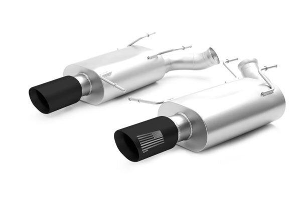 LTH FDAB00002LP Axleback Exhaust System with Patriot Series Tips (2011-2014 5.0L Mustang GT / 2011-2012 Shelby GT500 5.4L)