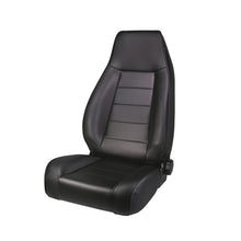 Rugged Ridge Seat High-Back Front Reclinable Black Denim; 76-02 Cj/Wrangler - 13402.15