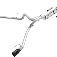 AWE 3015-33106 0FG Exhaust for 17-20 Ford Raptor (Resonated Peformance Cat-back) - Diamond Black 5" Tips