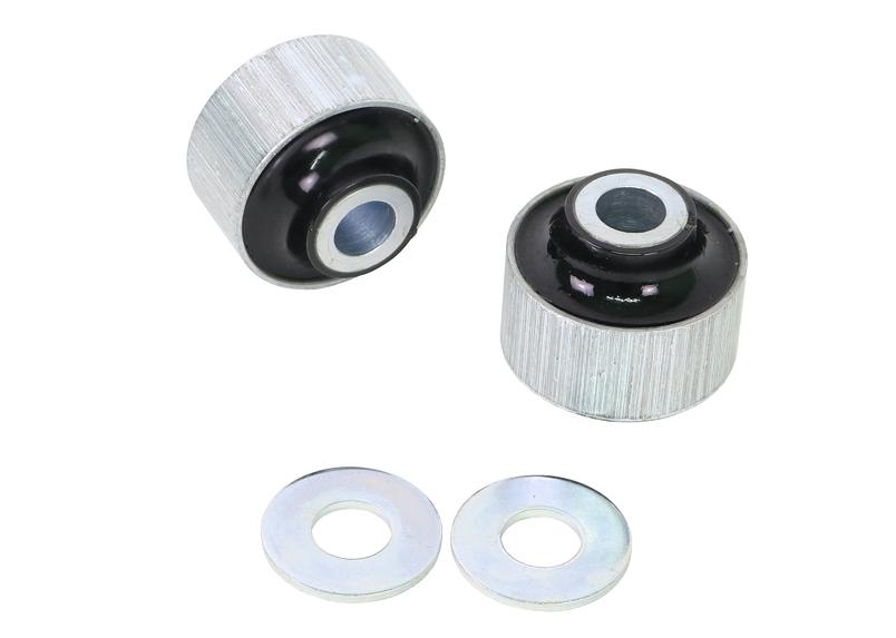 Whiteline Performance Front Control Arm Lower Inner Rear Bushing Standard Replacement Includes New Housing 04-16 Subaru Whiteline (2004-2019 Legacy, Outback, Impreza, Forester, WRX, XV Crosstrek, XV) - W53353