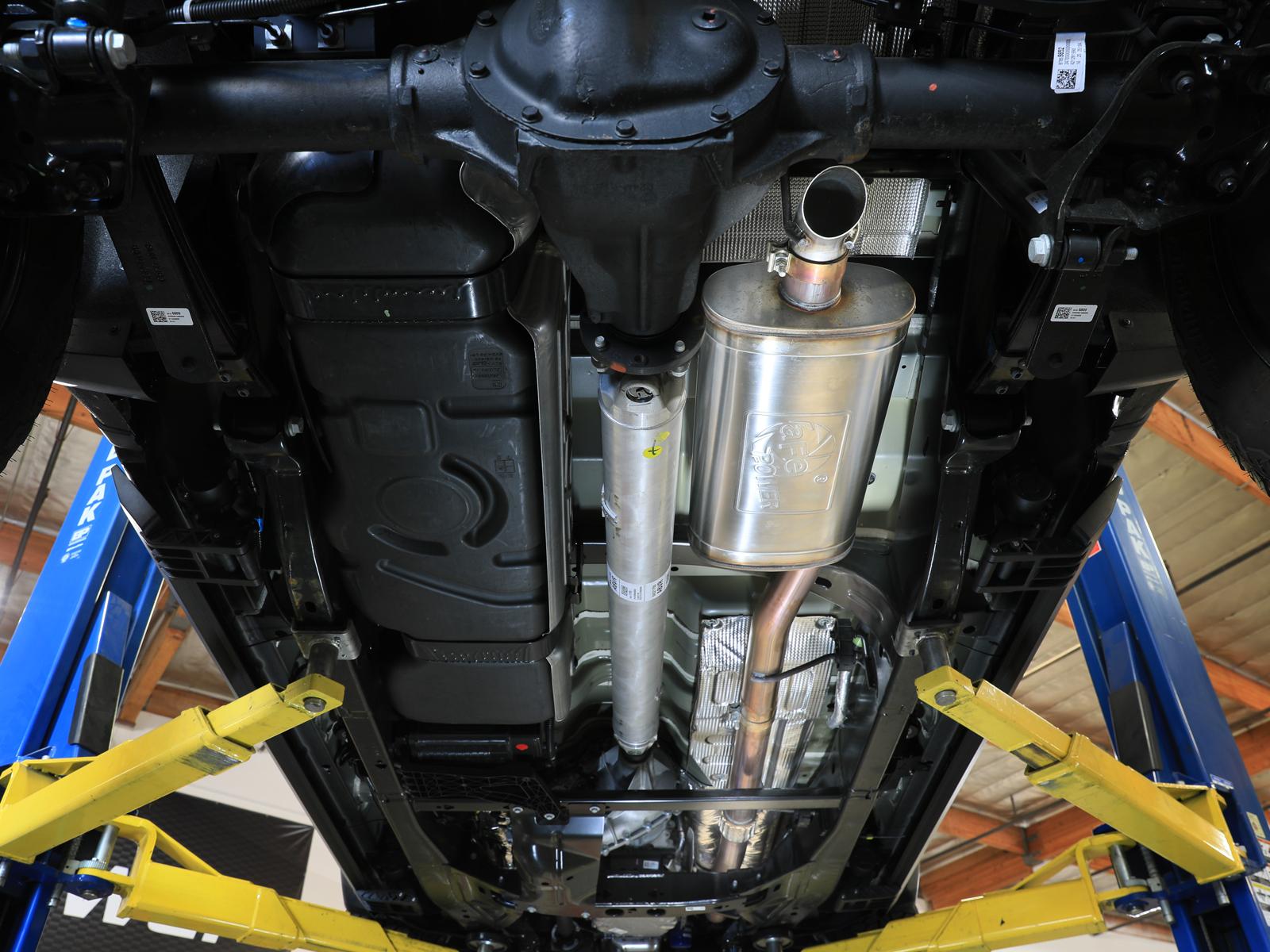 AFE ROCK BASHER 3 IN 409 Stainless Steel Cat-Back Hi-Tuck Exhaust System (2023-2025 Colorado , Canyon) - 49-44148