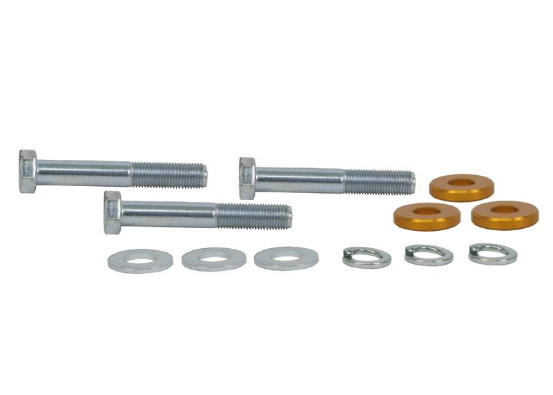 Whiteline Performance Steering Bump Steer Correction Kit Reduces Factory Toe Out From 6MM To 1MM At 60 MM Bump Whiteline - KCA405